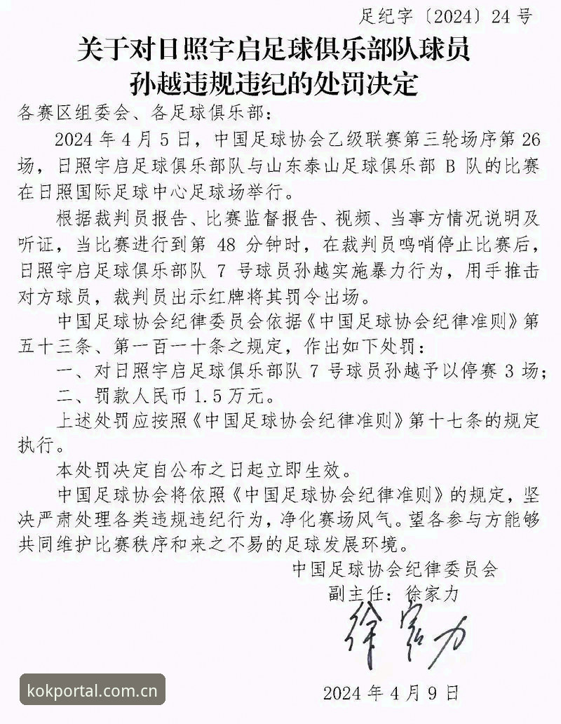 KOK全站手机下载 中国足协第三批禁足名单深度评测:65人受罚背后的足坛反腐风暴